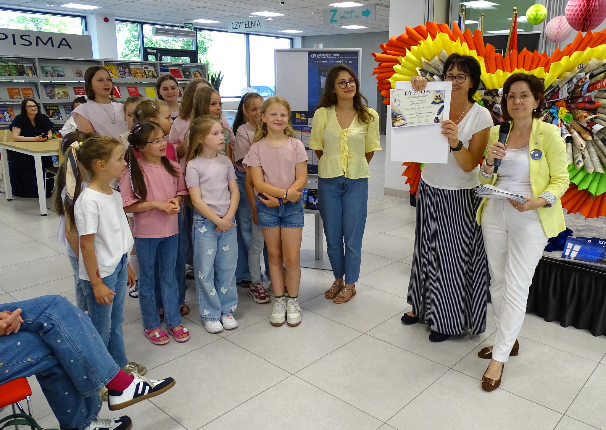 Finał Ogólnopolski Tydzień Czytania Dzieciom w naszej książnicy!